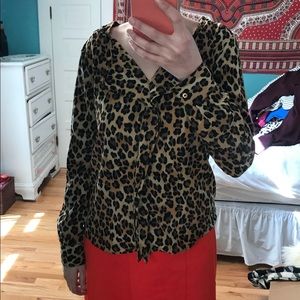 Leopard print shirt